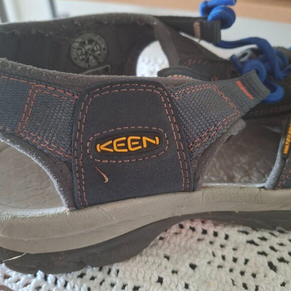 KEEN Women's Blue Gray Water Hiking Sandals - Outdoor Sport Size 7 - Picture 4 of 5